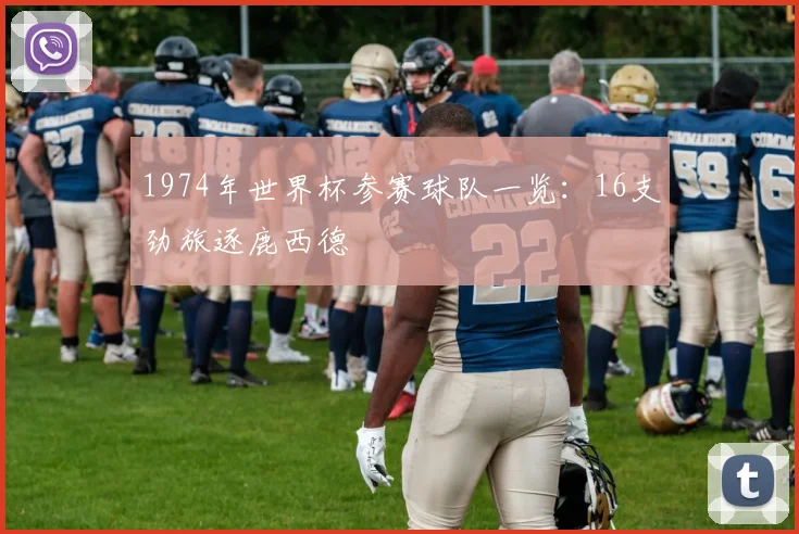 1974年世界杯参赛球队一览:16支劲旅逐鹿西德