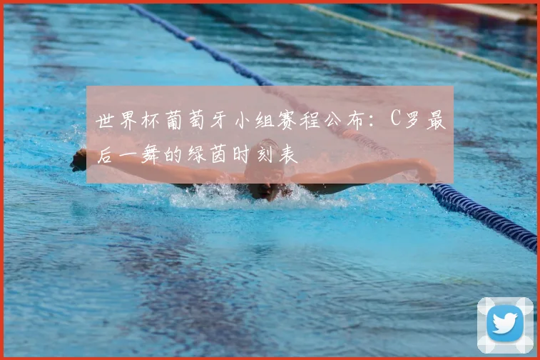 世界杯葡萄牙小组赛程公布:C罗最后一舞的绿茵时刻表